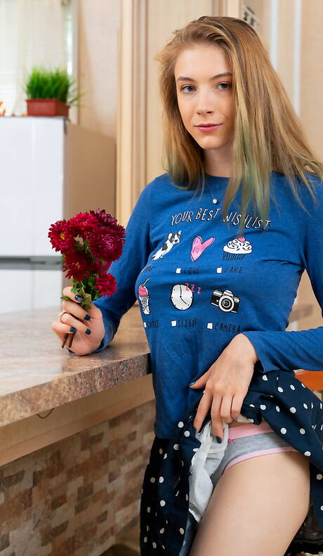 Nubiles are proud to present you with xxx pics featuring Sheehov in masturbating scene