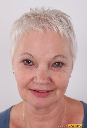 Czech Casting  xxx photo collection featuring Anna demonstrating perfect body